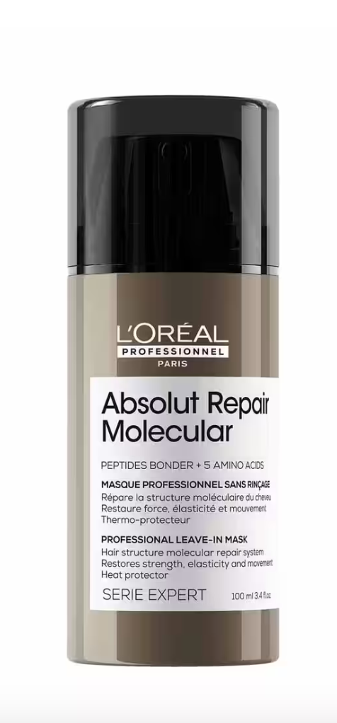 L'Oreal Professionnel Absolut Molecular Deep Repairing Leave-In Cream For Damaged Hair (100 ml)