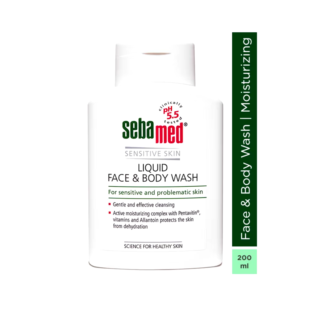 Sebamed Liquid Face & Body Wash 200ml