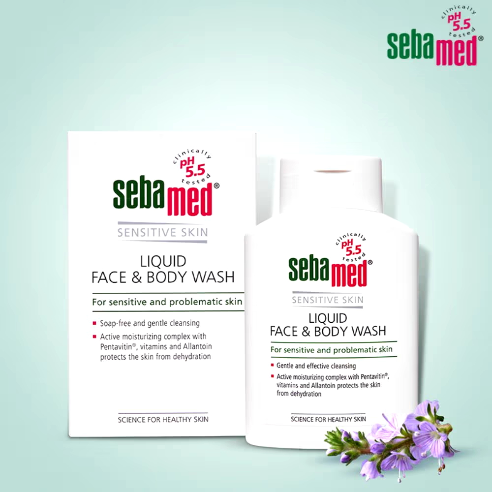 Sebamed Liquid Face & Body Wash 200ml