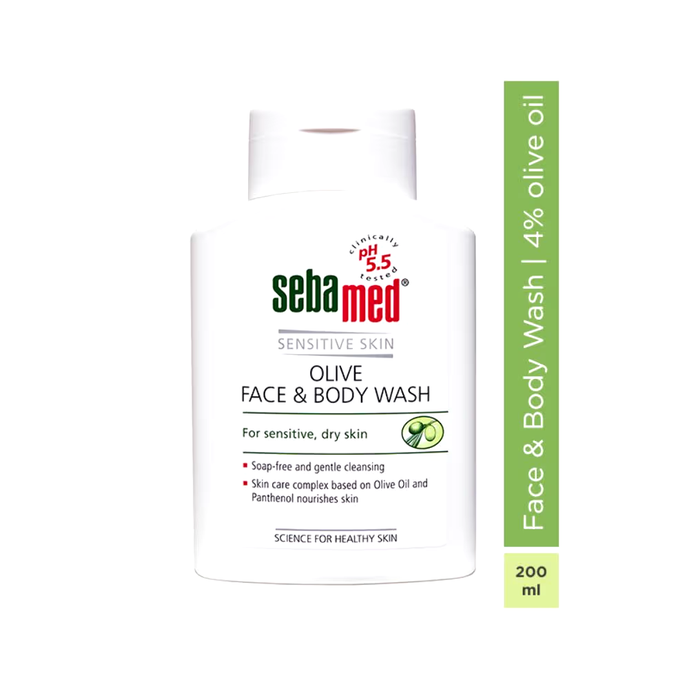 Sebamed Olive Face & Body Wash 200ml